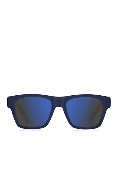 Tommy Hilfiger Blue - Blue Men's Rectangular Sunglasses 205811Fll51Zs