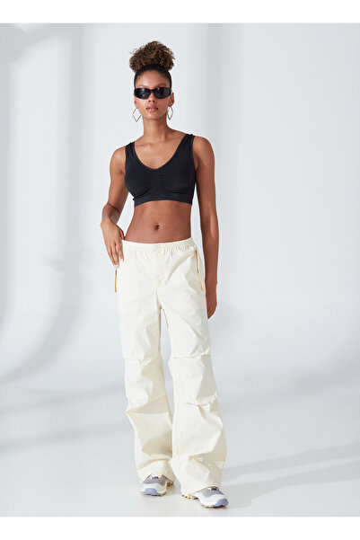 JJXX High Waist Regular Beige Women's Pants 12234805