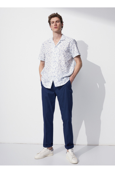 FABRIKA COMFORT Düşük Bel Dar Paça Lacivert Erkek Chino Pantolon Cm Arsenal