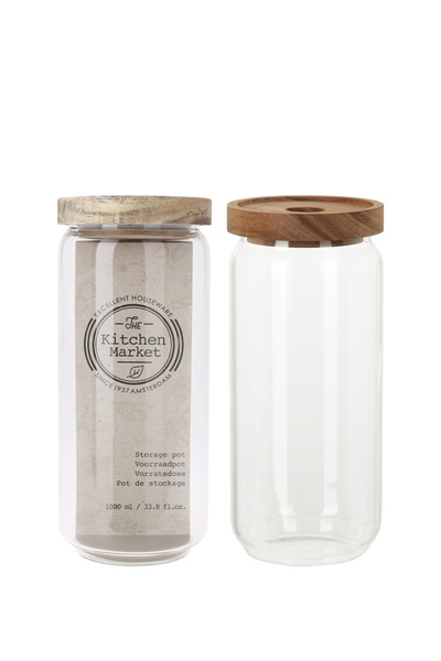 BOYNER EVDE Saklama Kavanozu Borosilikat Cam 1 Litre