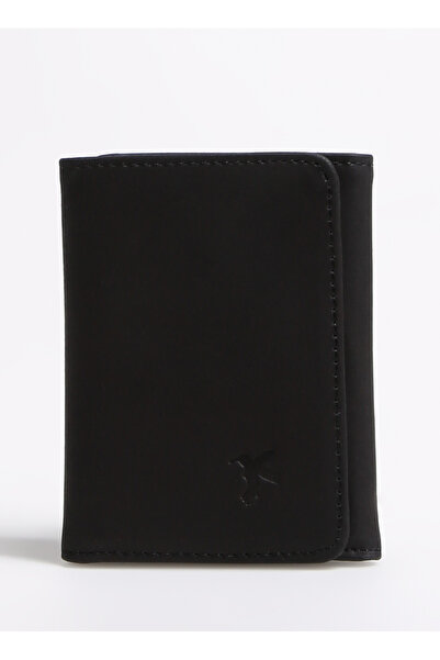 Fabrika Siyah Erkek Deri Cüzdan Frk301