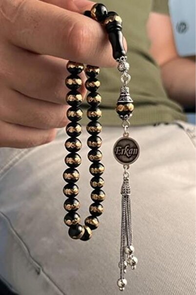 dergah tesbih En Şık Oltu Taşı İsminize Özel Gümüş Tasarımlı