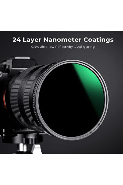 K&F CONCEPT 82mm ND8-2000 ( 3-11 Stop ) Varıable MRC ND Filtre