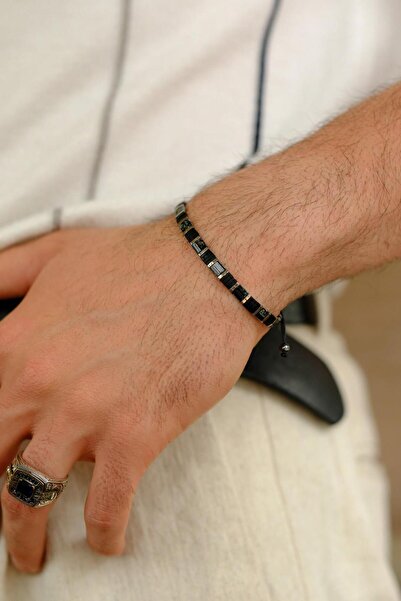 dergah tesbih Black Life Mood Bileklik