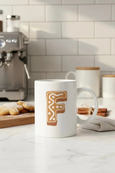 Miniso Kurabiye Harf Kupa F