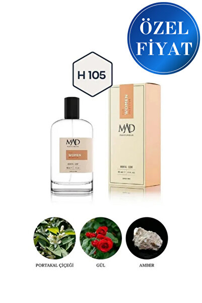 Mad Parfüm Mad H105 Selective 50 ml Kadın Parfüm | Oryantal - Çiçeksi