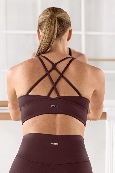 Oysho Orta destekli cup'lı comfortlux spor sütyeni