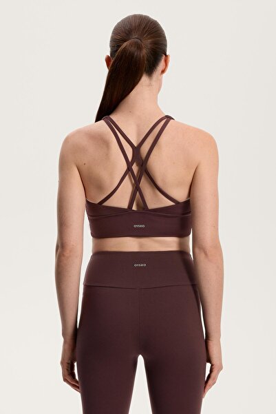 Oysho حمالة صدر رياضية مريحة متوسطة الدعم مع أكواب