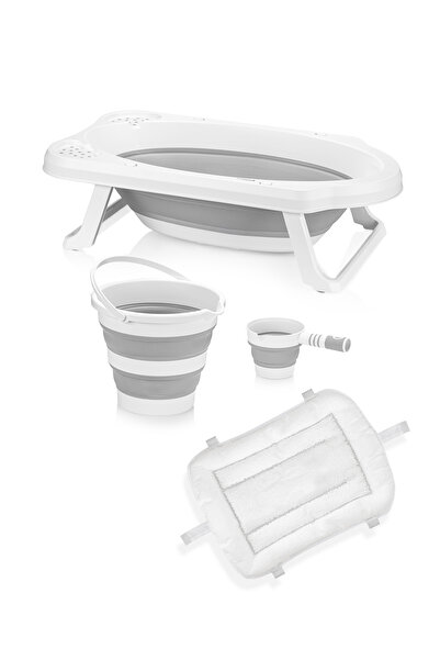 Zuu Baby Bebek Küveti 4 lü Set Köpük File Hediye F1