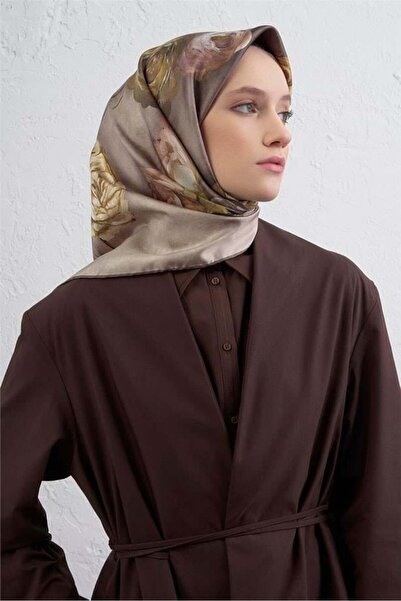 Armine Φουλάρι Sura Pure Silk 9419 - 35 Μικτό σχέδιο βιζόν