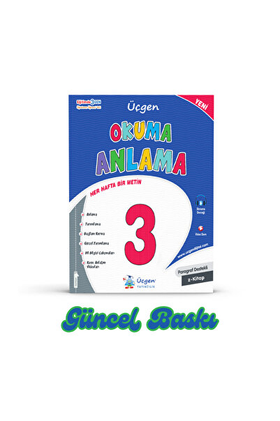 Üçgen Yayıncılık 3. Sınıf Türkçe Okuma Anlama