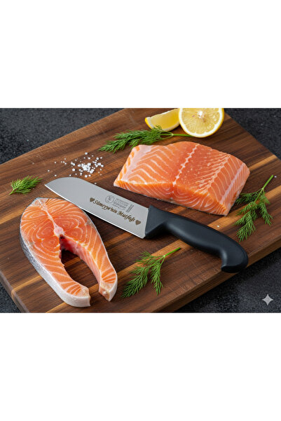 ABAS Alman solingen paslanmaz çelik şef bıçağı 30 cm isminize özel üretim yap...