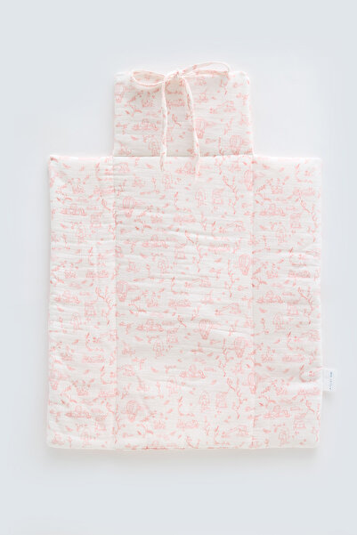Atelier Babbi %100 Pamuk ALT AÇMA MATI - TOİLE DE JOUY/PEMBE
