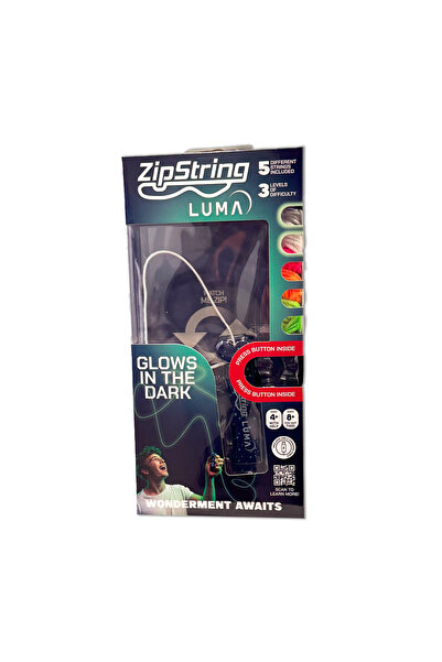 ZipString لوما - لعبة متوهجة في الظلام حاصلة على براءة اختراع، تدور حول حلقة ...