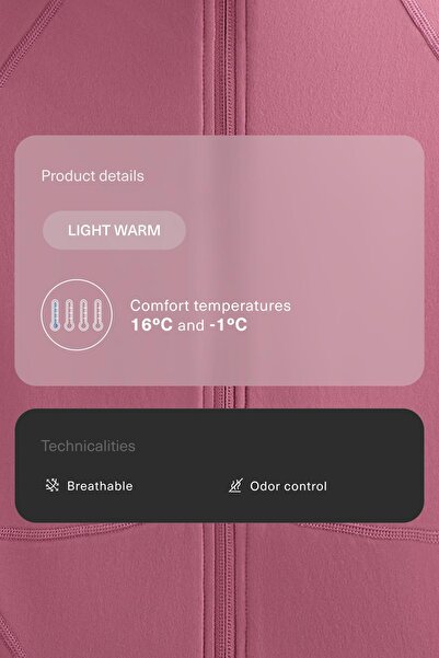 Oysho Hafif Sıcak Dikişli Teknik Ceket