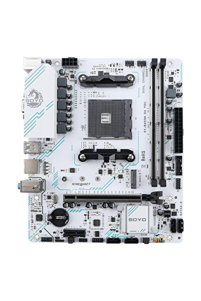 Choice اللوحات الأم AMD Classic B450M اللوحة الأم ذاكرة DDR4 ثنائية القناة اللوحة الأم AM4 PCI-E 3.0 NVME B