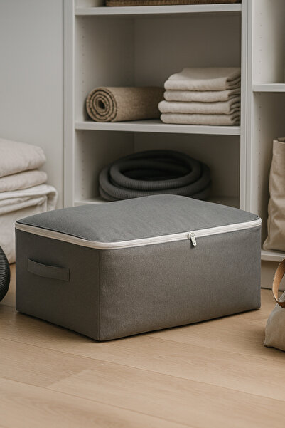 Sertil Çekyat Baza Tipi Hurç - 6 Adet Baza Altı Kapitone Büyük Boy Saklama Hurcu 45 X 64 X 22