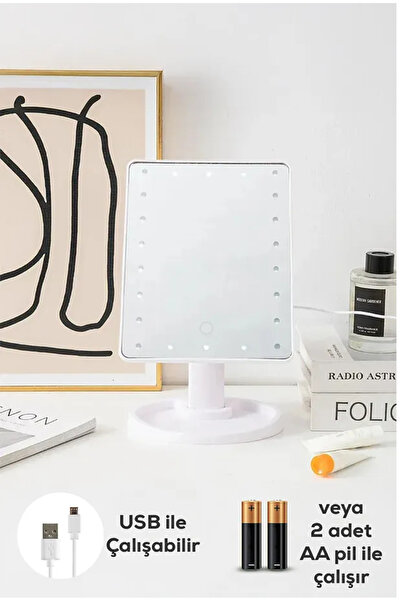 Jetcom Led Işıklı Makyaj Aynası Dokunmatik