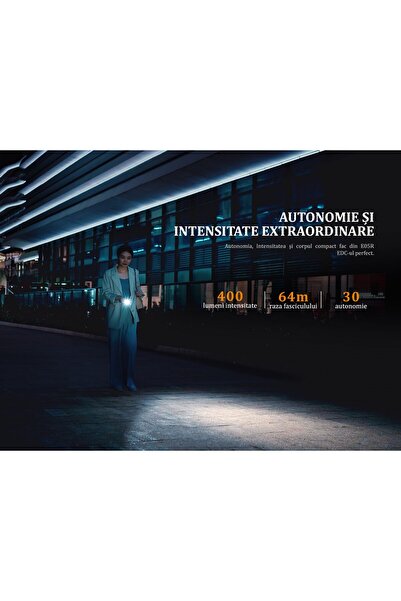 Fenix E05R - Black Keychain Flashlight