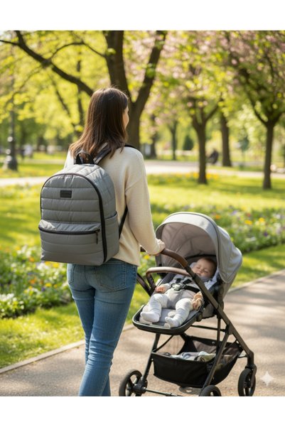 Molls Baby Premium Baby Care Mother Bag - Portable Thermal Bottle Holder Gift Baby Stroller Strap