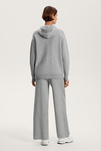 Oysho Yanları rib detaylı düz triko pantolon