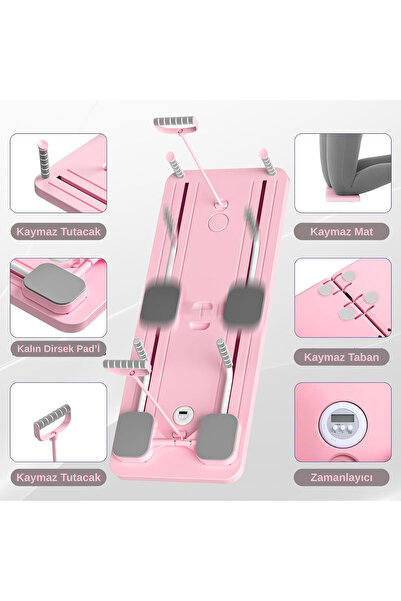 RELAXUS Pilates Reformer, Ev Tipi Pilates İstasyonu (Pilates Çorabı Hediye)