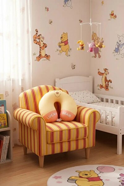 Miniso Winnie The Pooh Lucky Bear Lisanslı Boyun Yastığı,seyahat Yastığı