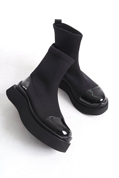 MARSEDO Sasha - Γυναικείες καθημερινές μπότες Stretch, Χοντρή σόλα