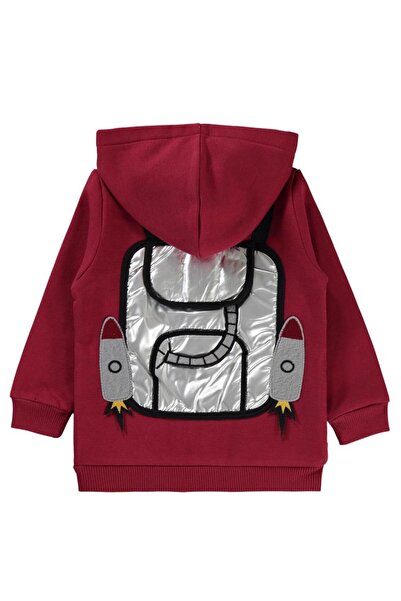 Civil Boys Boy's Cardigan 2-5 Years Old Claret Red