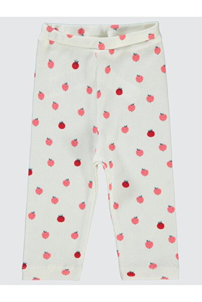 Civil Baby Baby Girl Tights 6-18 Months - Ecru18-24 Months