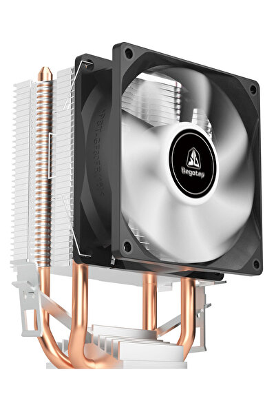 Segotep Wind Clear T2 Siyah 80mm Kule Tipi İşlemci Soğutucu (AM4/AM5 1200p/17...