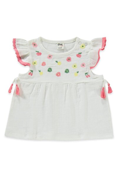 Civil Baby Embroidered 6-18 Month Set - Ecru18-24 Months