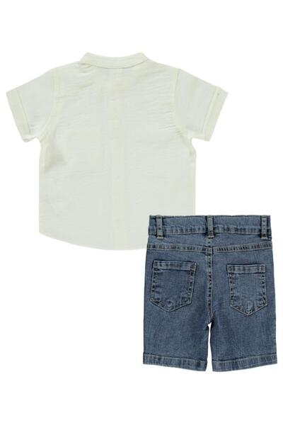 Civil Baby Sail Embroidered 6-18 Month Set - White6-9 Months