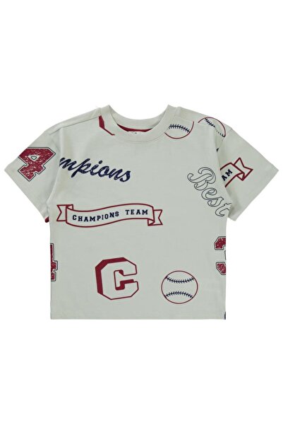 Civil Boys Boy's T-Shirt 6-9 Years Old Claret Red