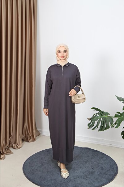 NİSUM MODA فستان ميرسيريزد بسحاب