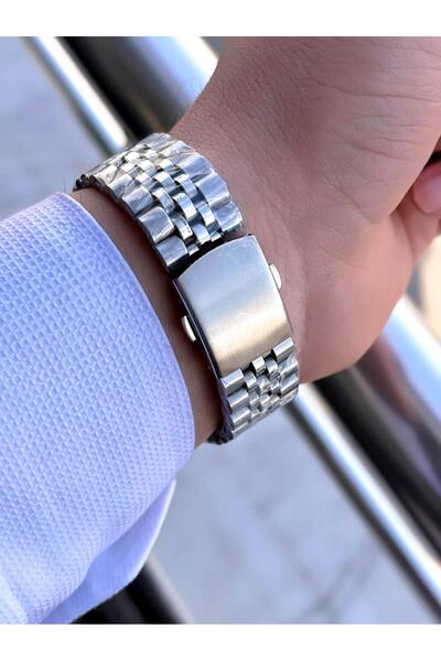 Coliseum Çelik Kordon Takvimli Kadran Kutulu Seri Erkek Kol Saati FT.CLS.E014