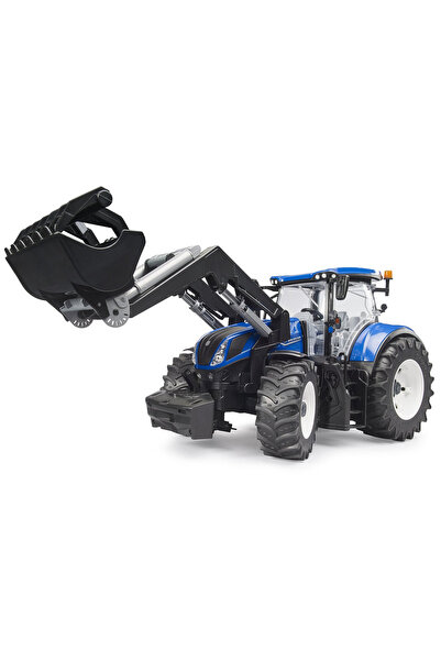 Bruder New Holland T7.315 tractor with front loader, Bruder 03121