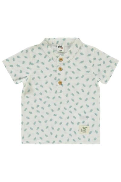 Civil Baby Palm Tree Printed 6-18 Months Set - Khaki6-9 Months