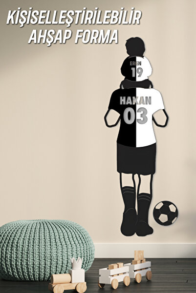 kutuTR Baba Evlat Aynı Renkler 'gönül Verilen Renkler' Mdf Forma Tablo Siyah ...