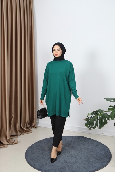 NİSUM MODA Τουνίκ Mercerized με σχισμή