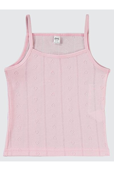 Civil Girls Jacquard Heart 2-10 Years Old 2-Piece Undershirt Set - Ecru4-5 Years Old