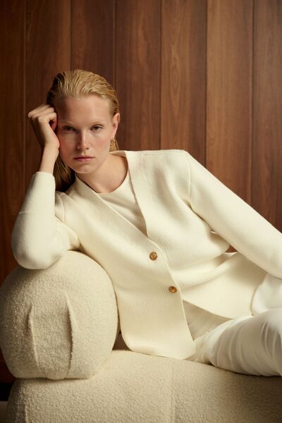 TERZİ DÜKKANI SILVA TRİKO HIRKA EKRU