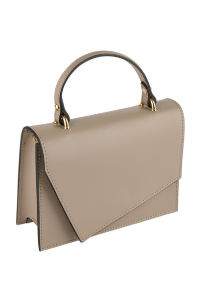 AZZURA Grace bag, 100% natural black leather, 8242