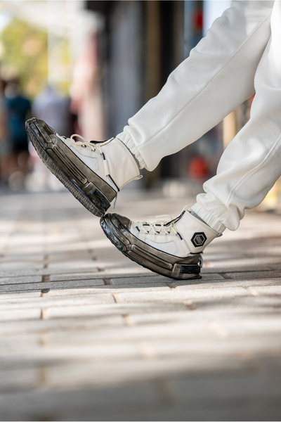 Guja Zippered Ankle Length Men's Sneakers