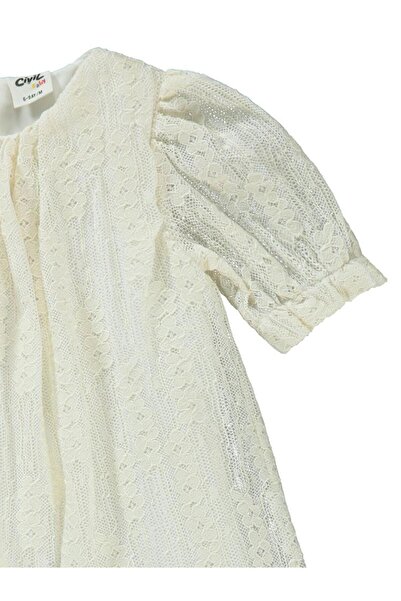 Civil Baby Lace Detailed 6-18 Months Dress - Ecru6-9 Months