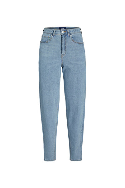 JJXX High Waist Mom Fit Blue Women's Trousers 12227293