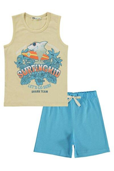 Civil Boys Костюм за момче 2-5 години, тюркоазен