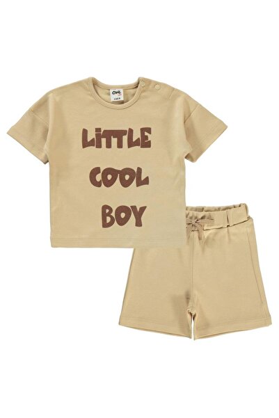 Civil Baby Erkek Bebek Takım 6-18 Ay Sütlü Kahve