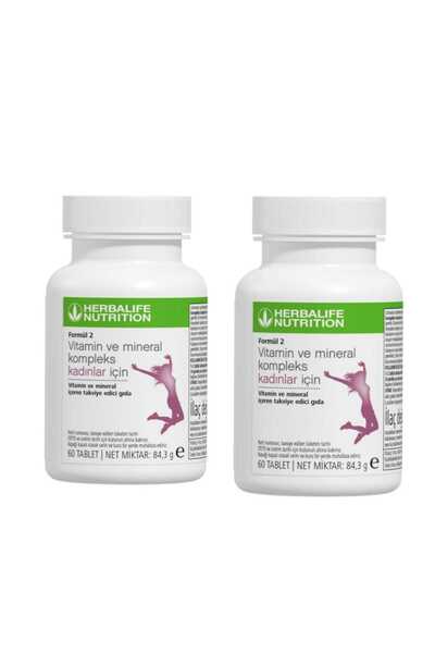 Herbalife İkili Ekonomik Kadın Vitamin ve Mineral Kompleksi 60 tablet