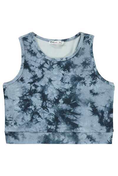 Civil Girls تي شيرت Batik Active Concept للأعمار من 6 إلى 9 سنوات - رمادي للأ...